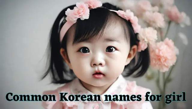 Common Korean names for girl